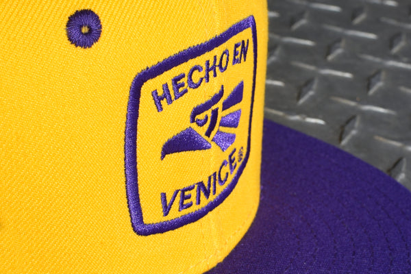 Venice Street Wear Lakers Hat Yellow